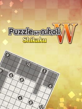 Puzzle by Nikoli W Shikaku Cover
