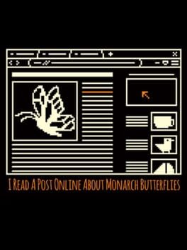 I Read a Post Online about Monarch Butterflies Cover