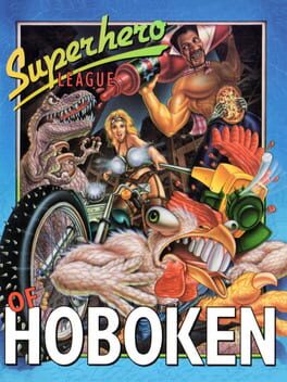 Superhero League of Hoboken Cover