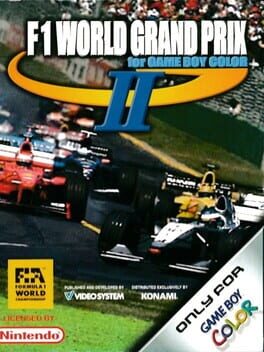 F-1 World Grand Prix II for Game Boy Color Cover