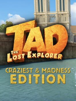 Tad the Lost Explorer and the Emerald Tablet: Craziest and Madness Edition Cover