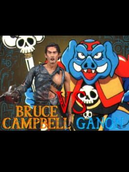 Bruce Campbell vs Ganon Cover