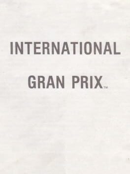 International Gran Prix Cover