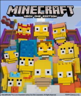 Minecraft: The Simpsons Skin Pack Cover