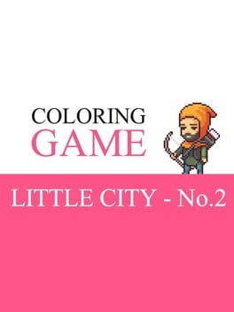 Coloring Game: Little City - No.2 Cover