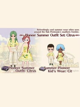 WorldNeverland: Daily Life in the Elnea Kingdom - Pioneer Summer Outfit Set: Citrus Cover