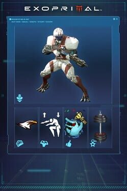 Exoprimal: Deadeye QB-W Set Cover