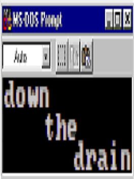 Down the Drain Cover