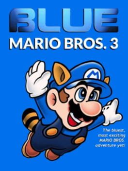Blue Mario Bros. 3 Cover