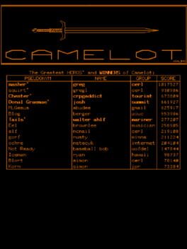 Camelot Cover