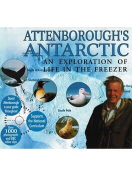 Attenborough's Antarctic: An Exploration of Life in the Freezer Cover