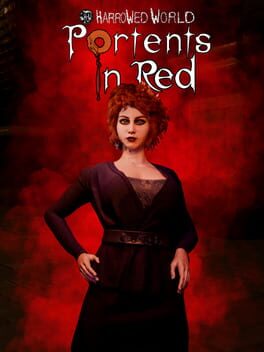 Harrowed World: Portents In Red Cover