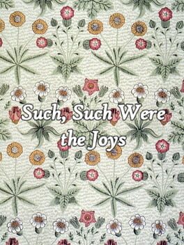 Such, Such Were the Joys Cover