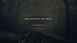 Evil Spirits Do Exist Cover