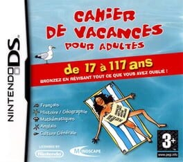 Cahier de Vacances pour Adultes Cover