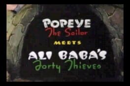 Popeye Meets Ali Baba's Forty Thieves Cover