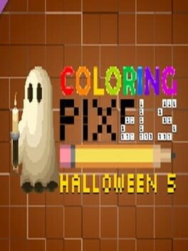 Coloring Pixels: Halloween 5 Pack Cover
