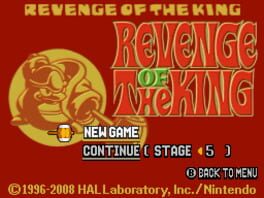 Revenge of the King Cover