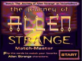 The Journey of Allen Strange: Match-Master Cover
