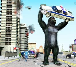 Gorilla Smash City Attack Game Cover