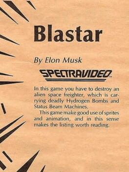 Blastar Cover