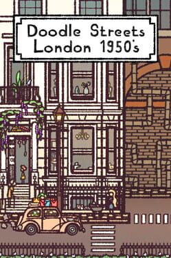 Doodle Streets: London 1950's Cover