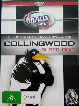 Official AFL: The Interactive DVD Trivia Game - Collingwood Super Quiz Cover