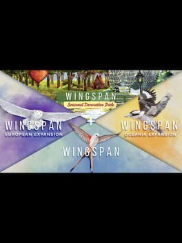 Wingspan + European Expansion + Oceania Expansion + Seasonal Decorative Pack Cover
