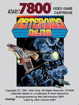 Asteroids Deluxe Cover