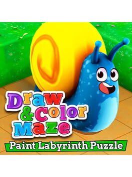 Draw & Color Maze: Paint Labyrinth Puzzle Cover