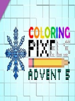 Coloring Pixels: Advent 5 Pack Cover