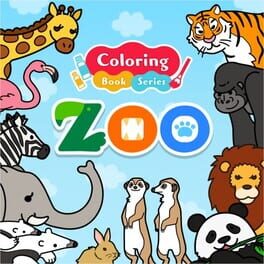 Coloring Book Series Zoo Cover