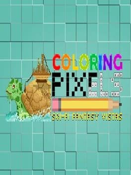 Coloring Pixels: Sci-Fi Fantasy Vistas Pack Cover
