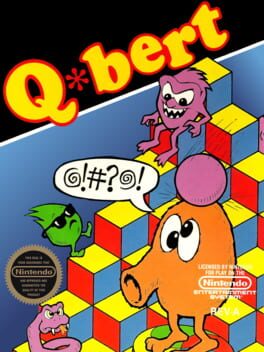 Q*Bert Cover