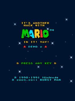 It's another hack with Mario in it! Yay! Cover