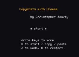 CopyPasta with Cheese Cover