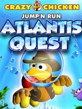Crazy Chicken Jump'n Run: Atlantis Quest Cover
