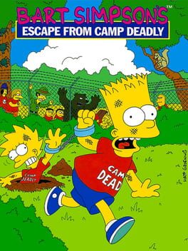 Bart Simpson's Escape from Camp Deadly Cover