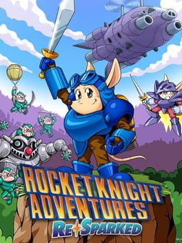 Rocket Knight Adventures: Re-Sparked Cover