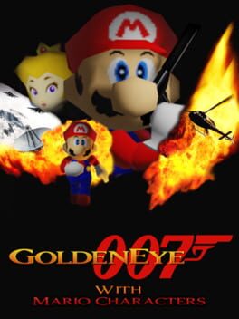 GoldenEye With Mario Characters Cover