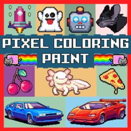 Pixel Coloring Paint Cover