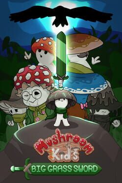 Mushroom Kid's Big Grass Sword Cover
