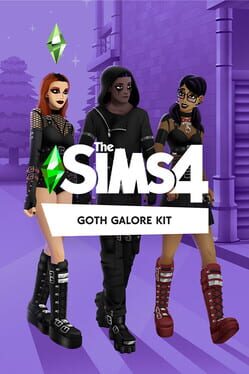 The Sims 4: Goth Galore Kit Cover