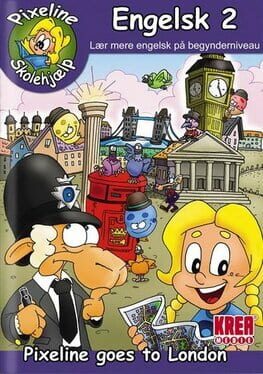 Pixeline Skolehjælp: Engelsk 2 – Pixeline Goes to London Cover