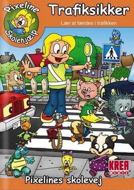 Pixeline Skolehjælp: Trafiksikker – Pixelines Skolevej Cover