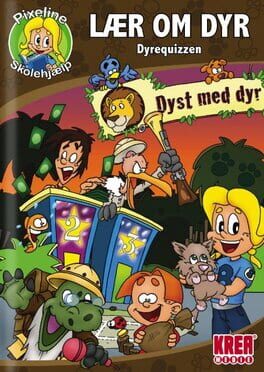 Pixeline Skolehjælp: Lær om Dyr – Dyrequizzen Cover