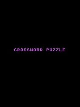 Crossword Puzzle Cover