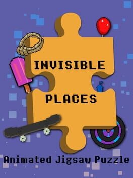 Invisible Places: Pixel Art Jigsaw Puzzle Cover