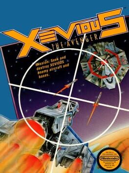 Xevious: The Avenger Cover