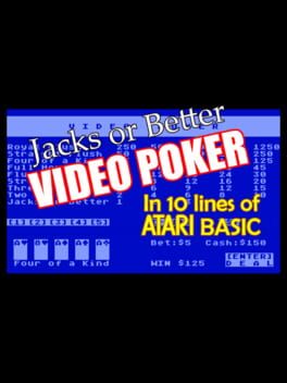 Jacks or Better Video Poker Cover